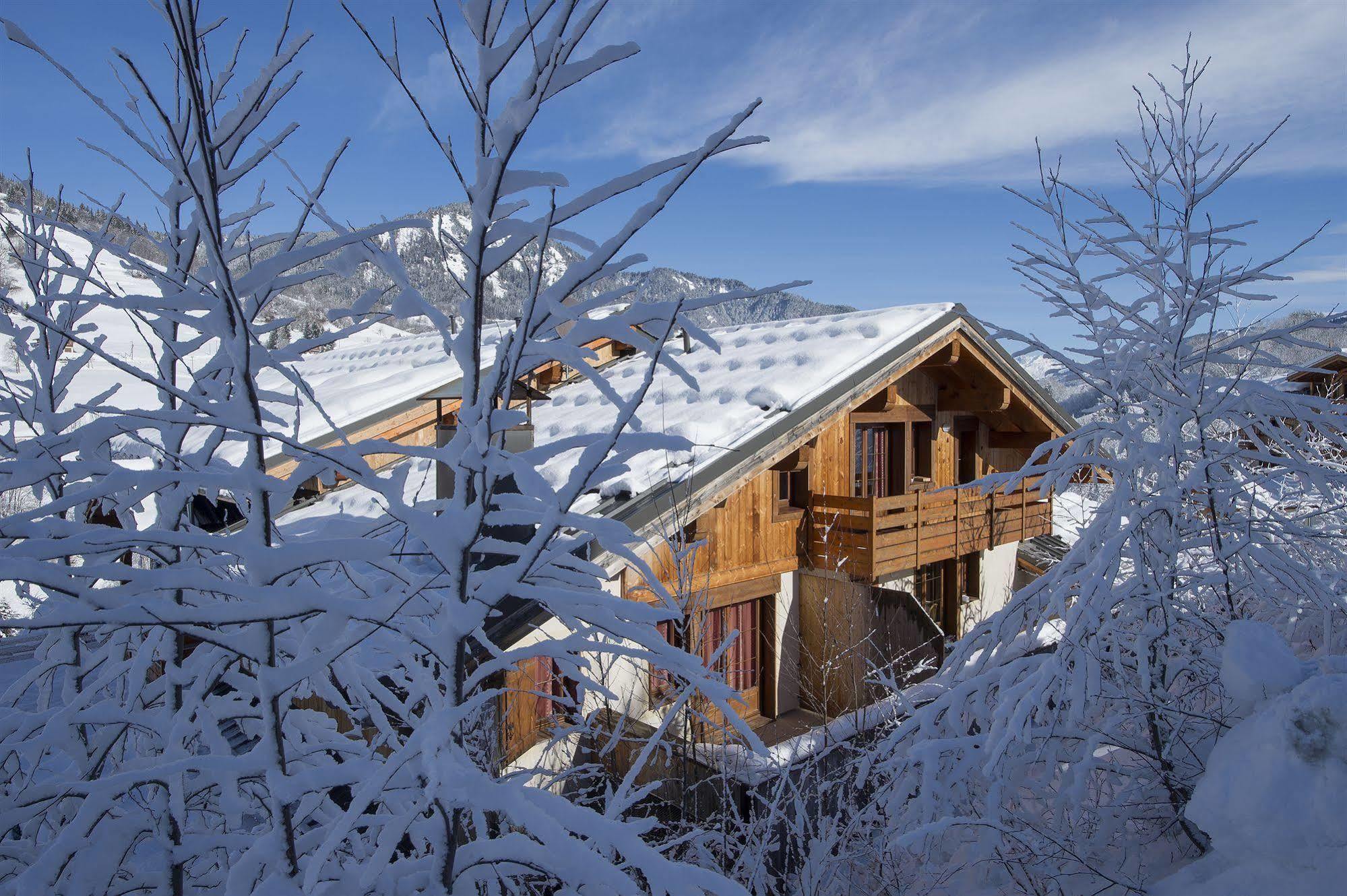 Residence Nemea Les Chalets Des Evettes Flumet Exterior foto