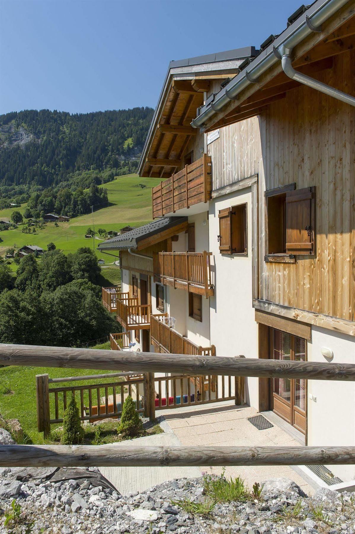Residence Nemea Les Chalets Des Evettes Flumet Exterior foto