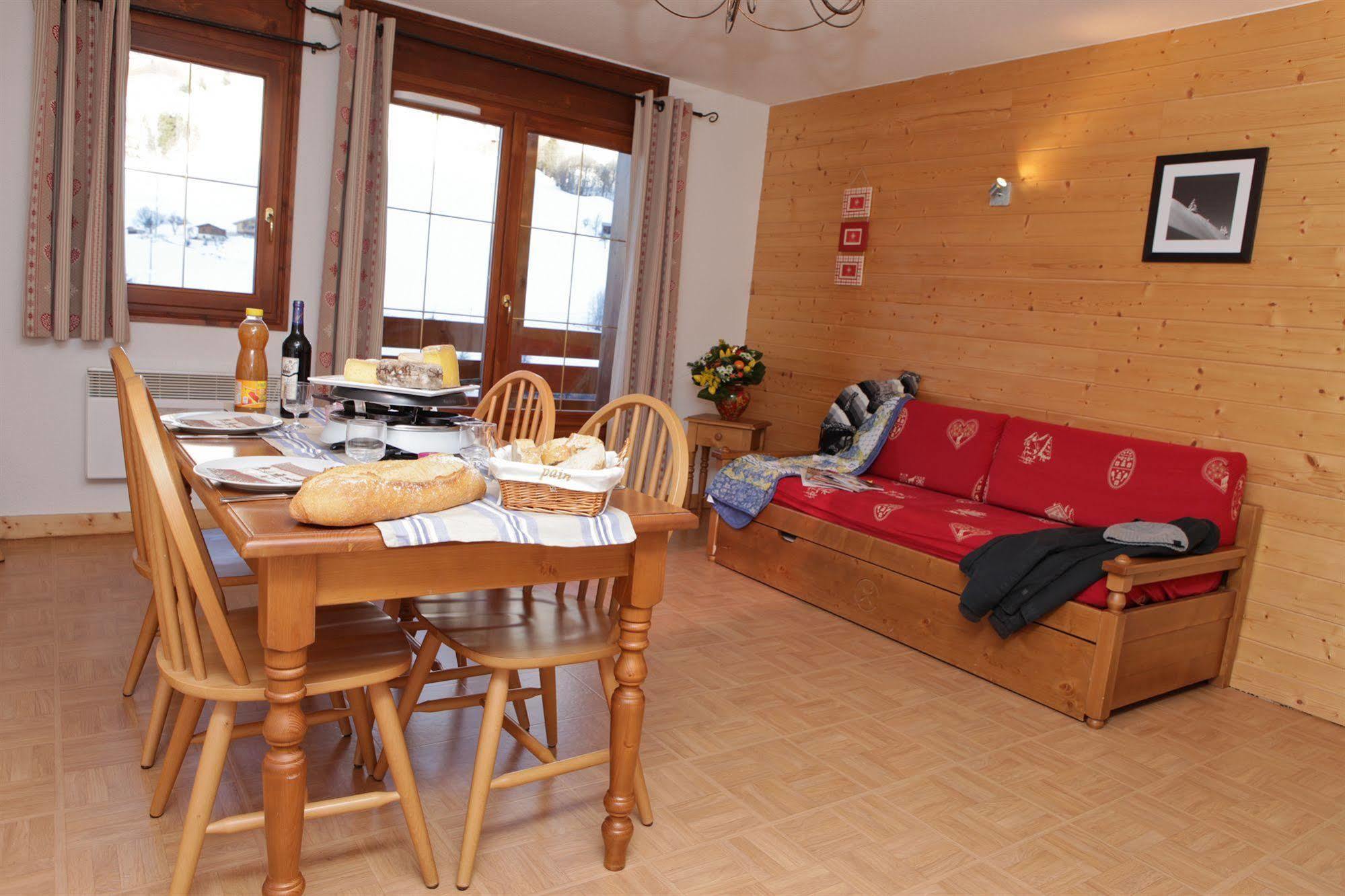 Residence Nemea Les Chalets Des Evettes Flumet Exterior foto