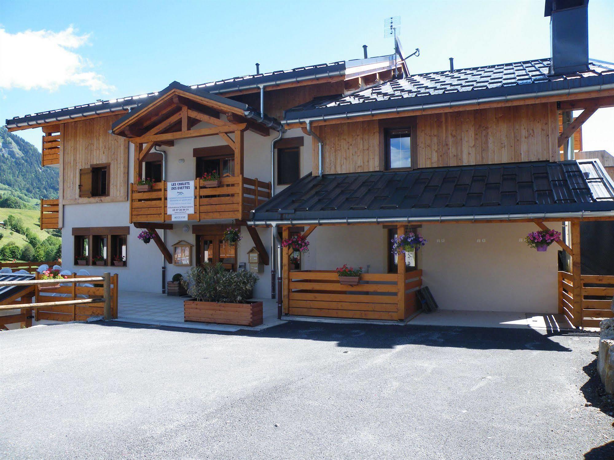 Residence Nemea Les Chalets Des Evettes Flumet Exterior foto