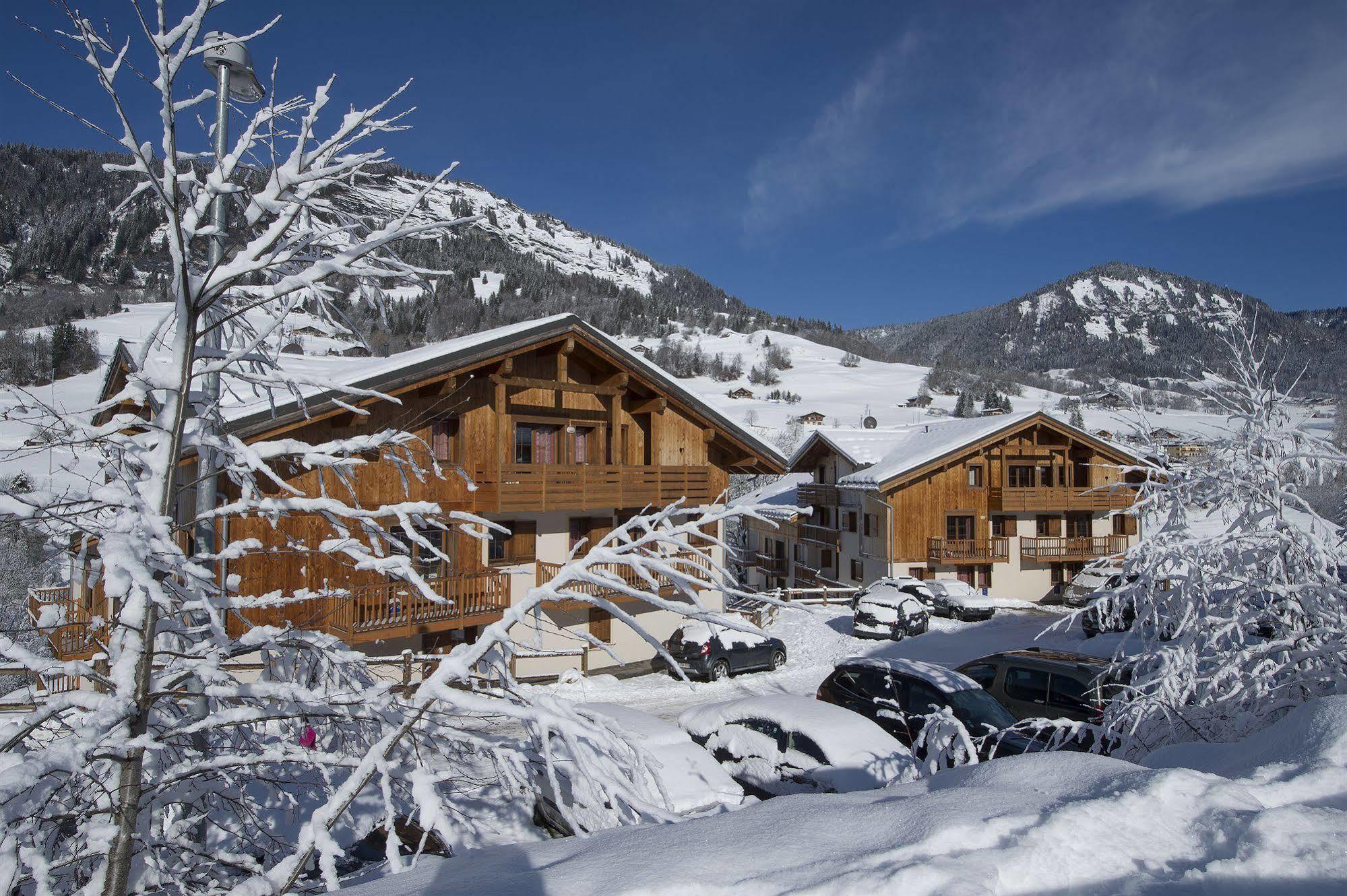 Residence Nemea Les Chalets Des Evettes Flumet Exterior foto