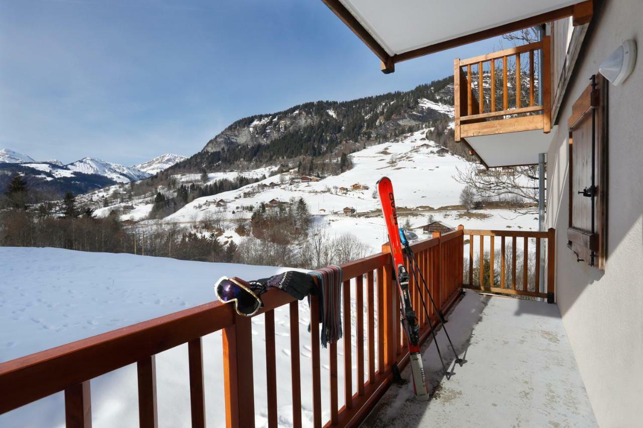 Residence Nemea Les Chalets Des Evettes Flumet Exterior foto